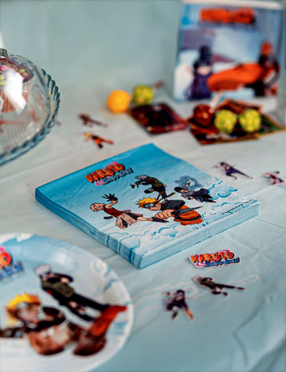 Recyklovateľný papierový obrus Naruto Shippuden™ 136 x 228 cm