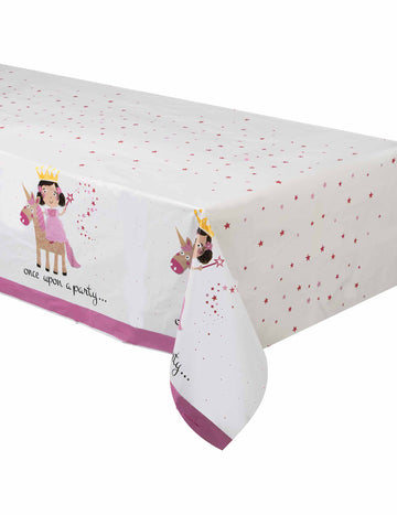 Plastový obrus s princeznou a jednorožcom 137 x 213 cm na narodeniny