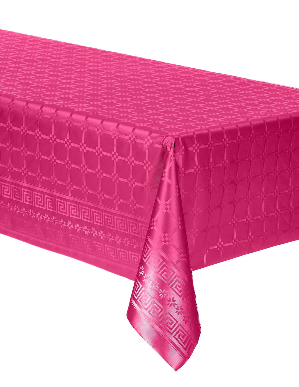 Obrus v rolke z damaskového papiera na párty ružová fuchsia