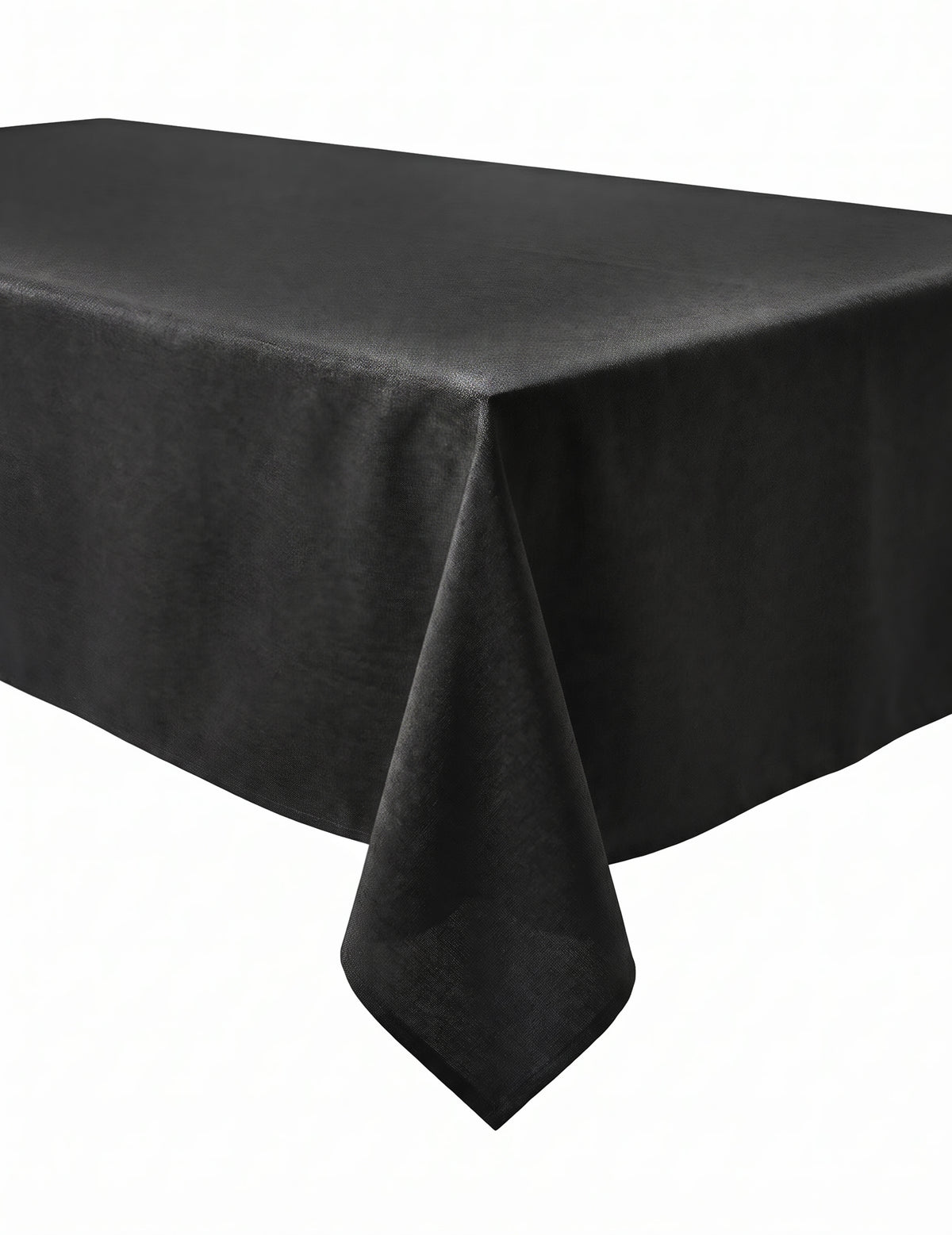 Čierny netkaný obrus 150 x 300 cm