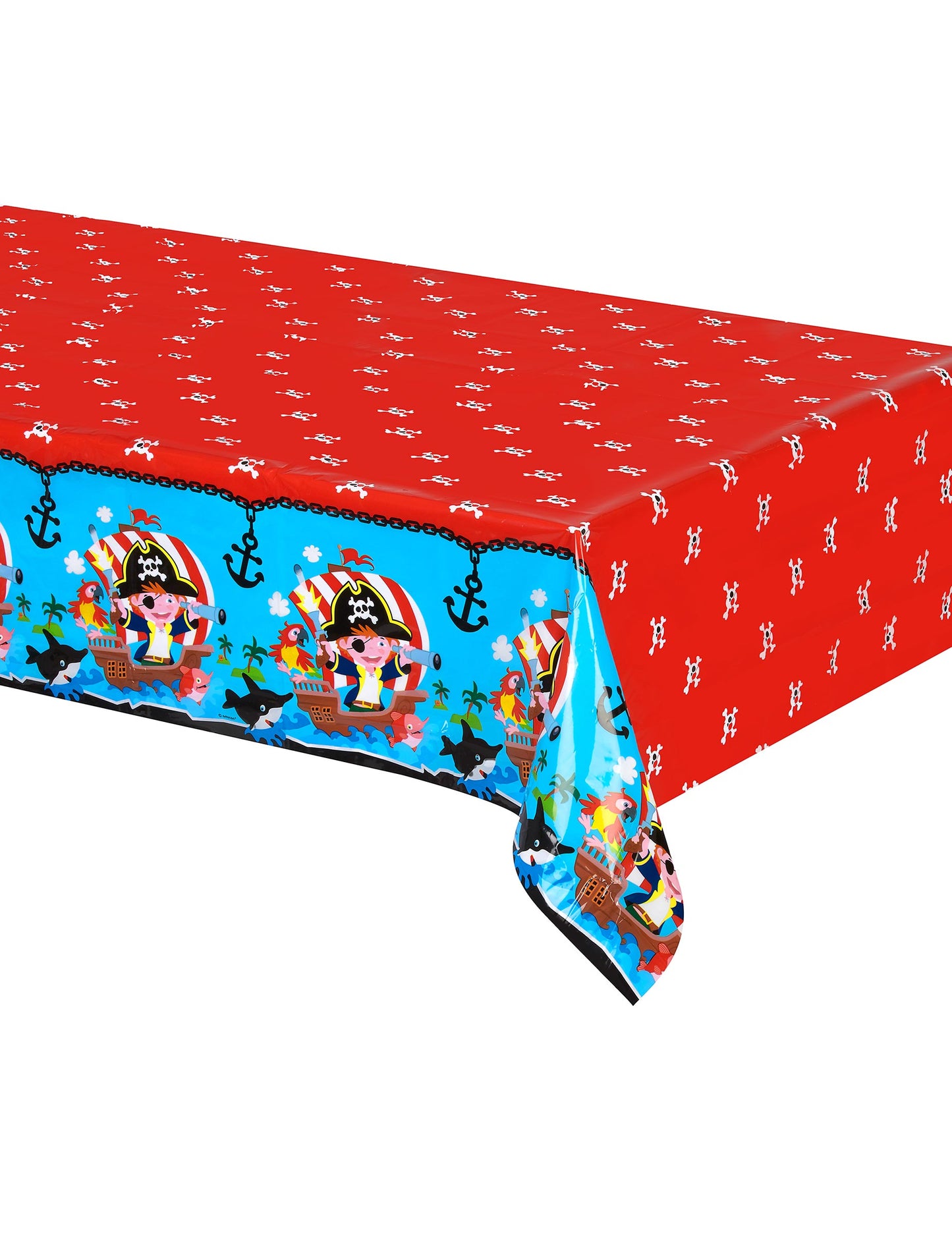Plastový obrus pirát 120 x 180 cm na narodeninovú oslavu 