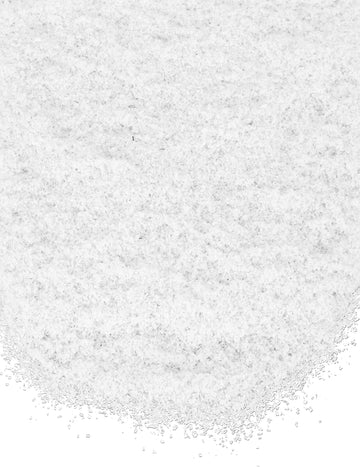 Prachová snehová papierová dekorácia ohňovzdorná biela