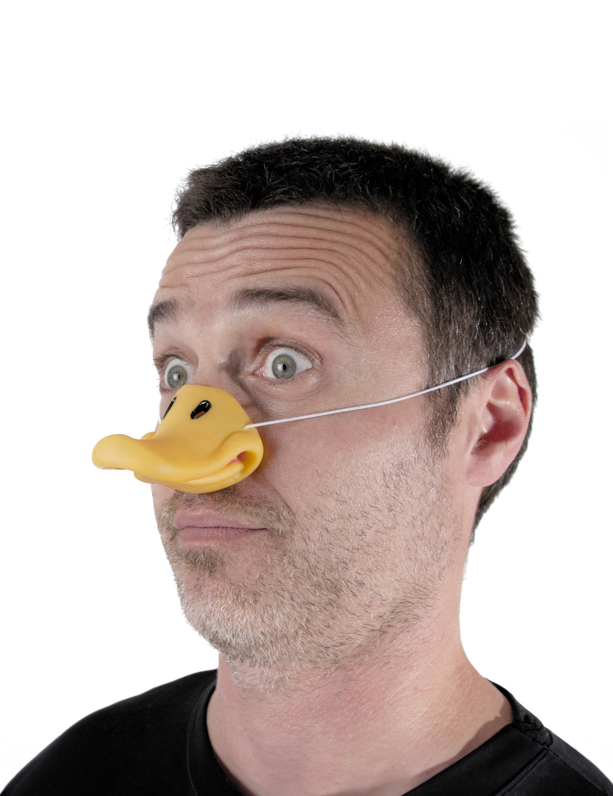 Vue de profil du nez de canard pour adulte