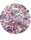 Paillettes biodégradables Bang Bang pour adulte mélange rose doré et bleu turquoise