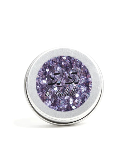 Biologicky rozložiteľné fialové trblietky na dážď - Si si la paillette 