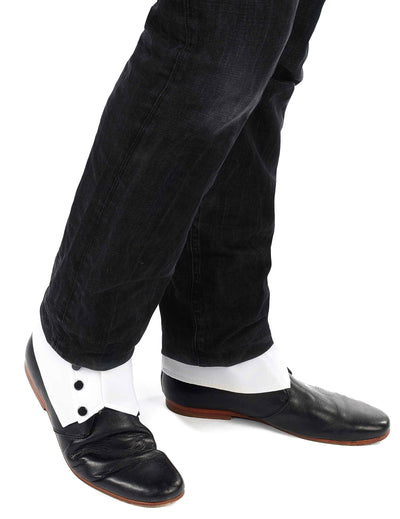 Paire de guêtres pour adulte blanche