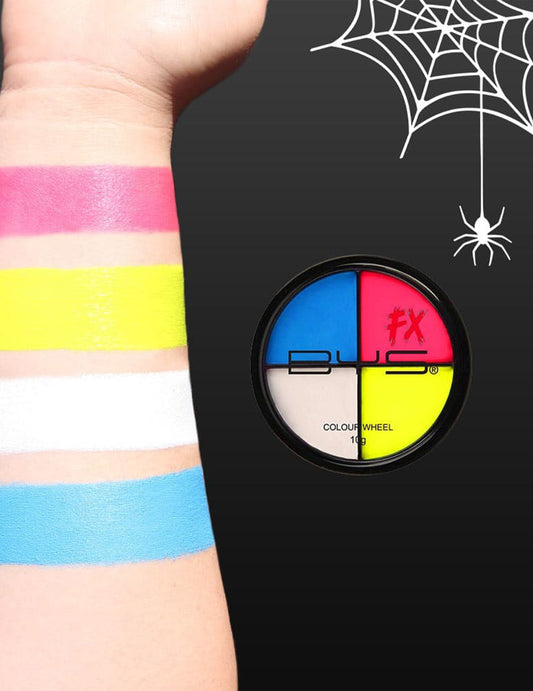Paletka make-up 4 neónové farby 10 g