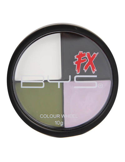 Paletka líčidiel 4 farby Halloween zombie 10 g