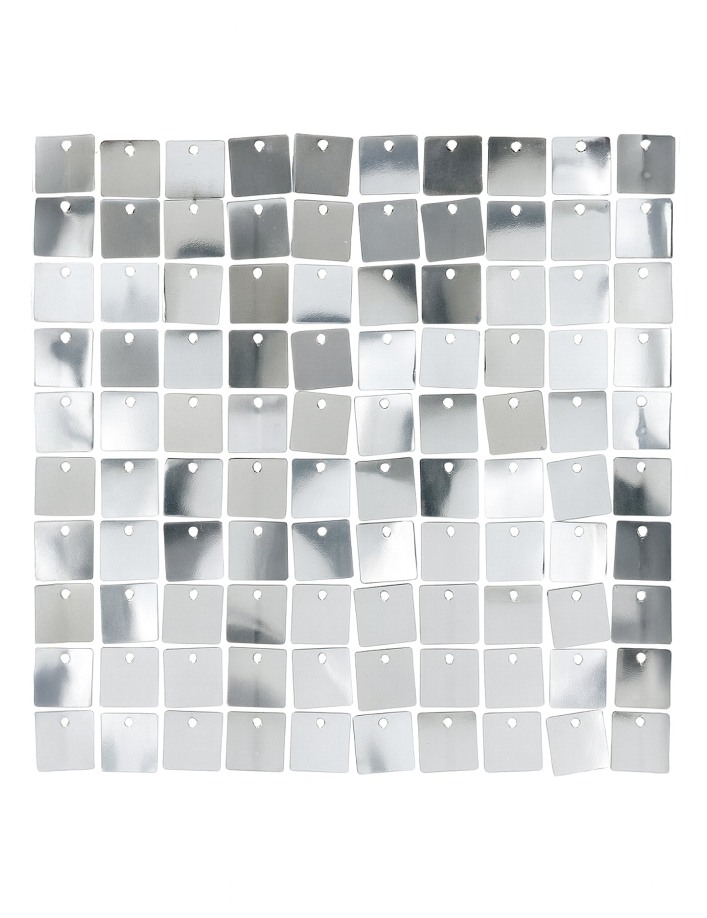 Brilantný strieborný panel 30 x 30 cm