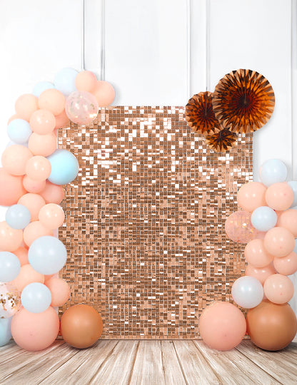 Lesklé ružové pozadie 30 x 30 cm