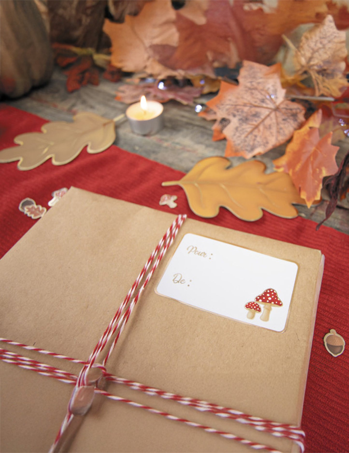 Darčekový baliaci papier Kraft 0,7 x 2 m