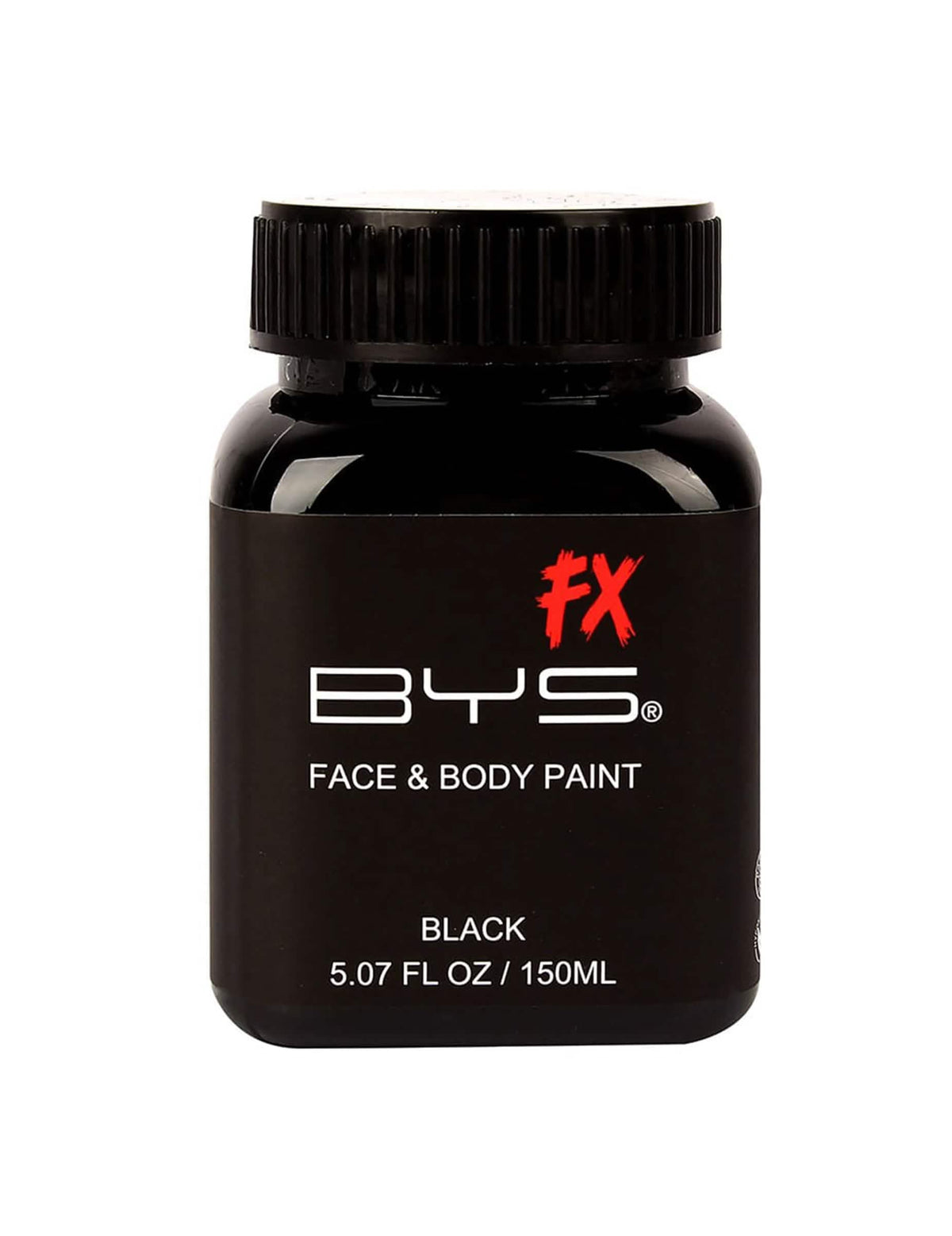 Čierna farba na tvár a telo špeciálny FX 150 ml
