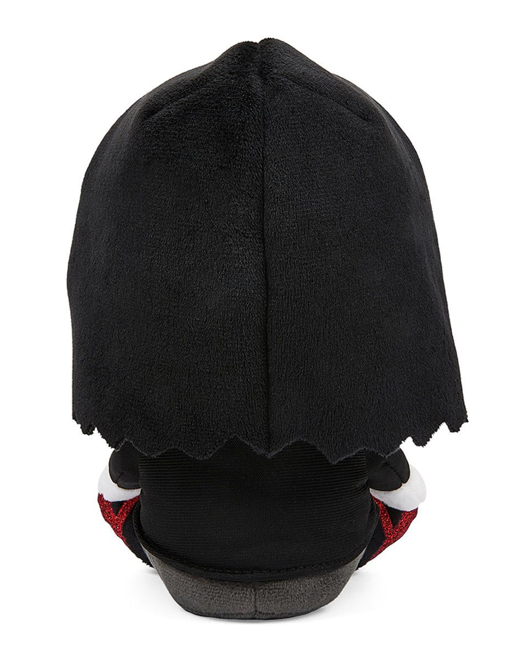 Vue de dos de la Peluche Saw