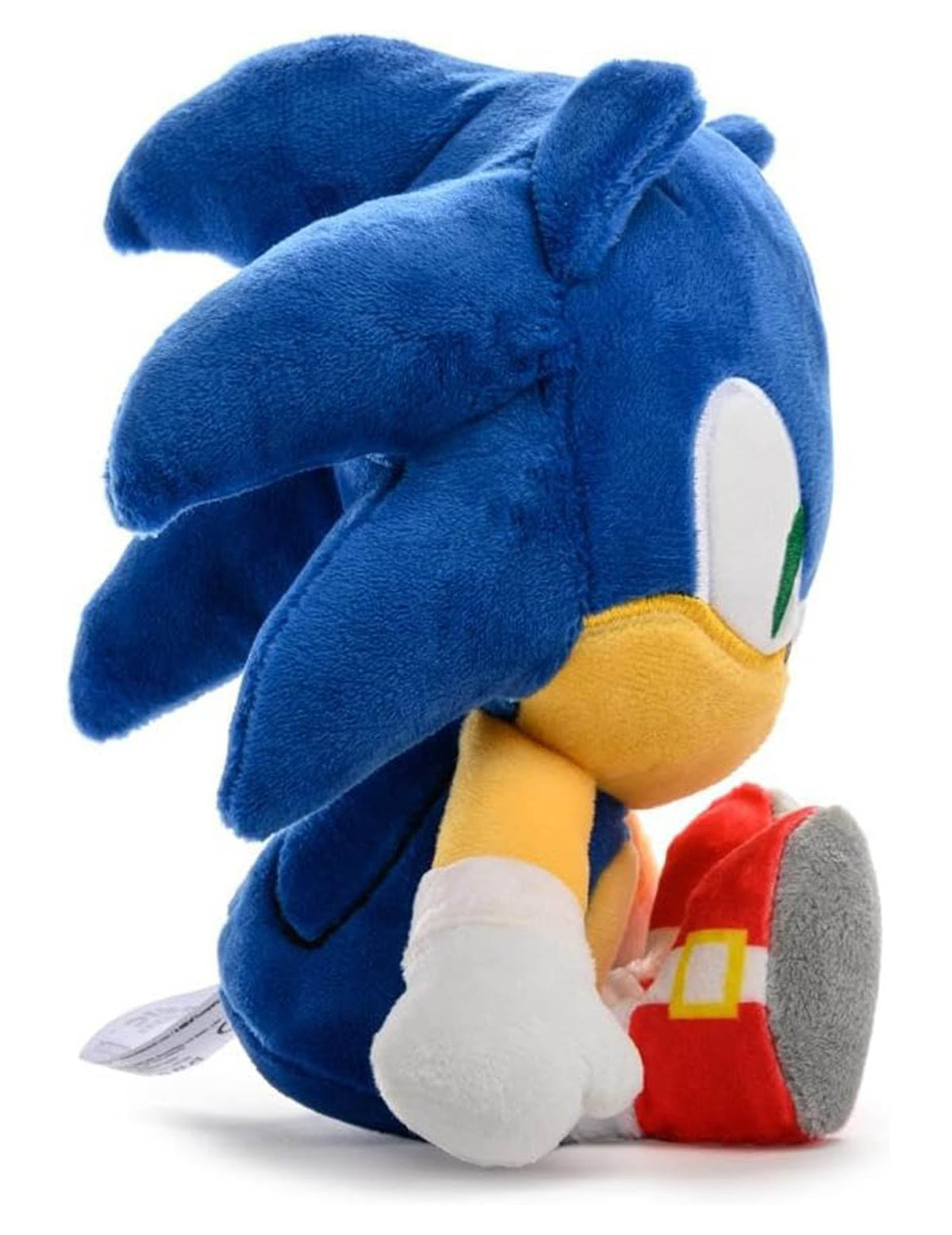 Vue de dos de la peluche Sonic the hedgehog pour enfant