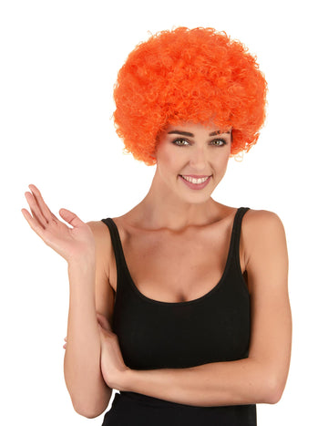 Štandardná štandardná parochňa oranžového klauna