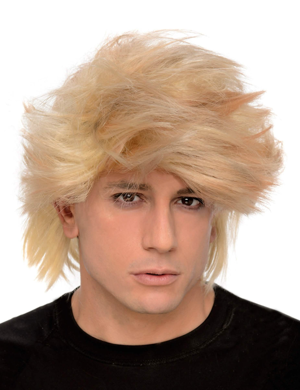 Blondá objemná rozstrapatená pánska parochňa
