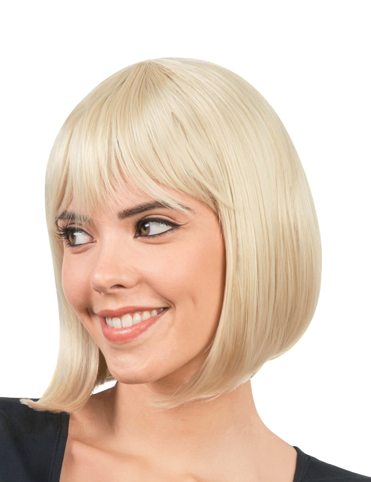 Luxusná dámska blond štvorcová parochňa na úpravu