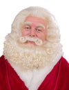 Profesionálna parochňa a brada Santa Claus z jačích chlpov