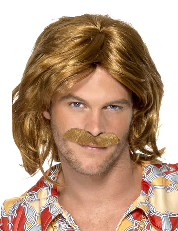 Pánska retro parochňa a fúzy