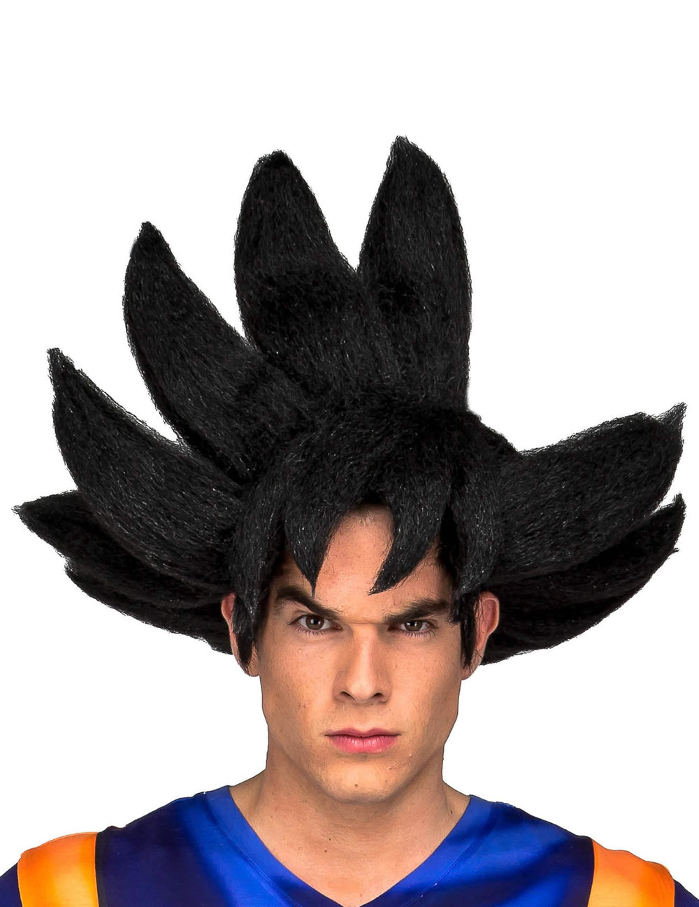 Goku Dragon Ball™ parochňa pre dospelého čierna so špicmi