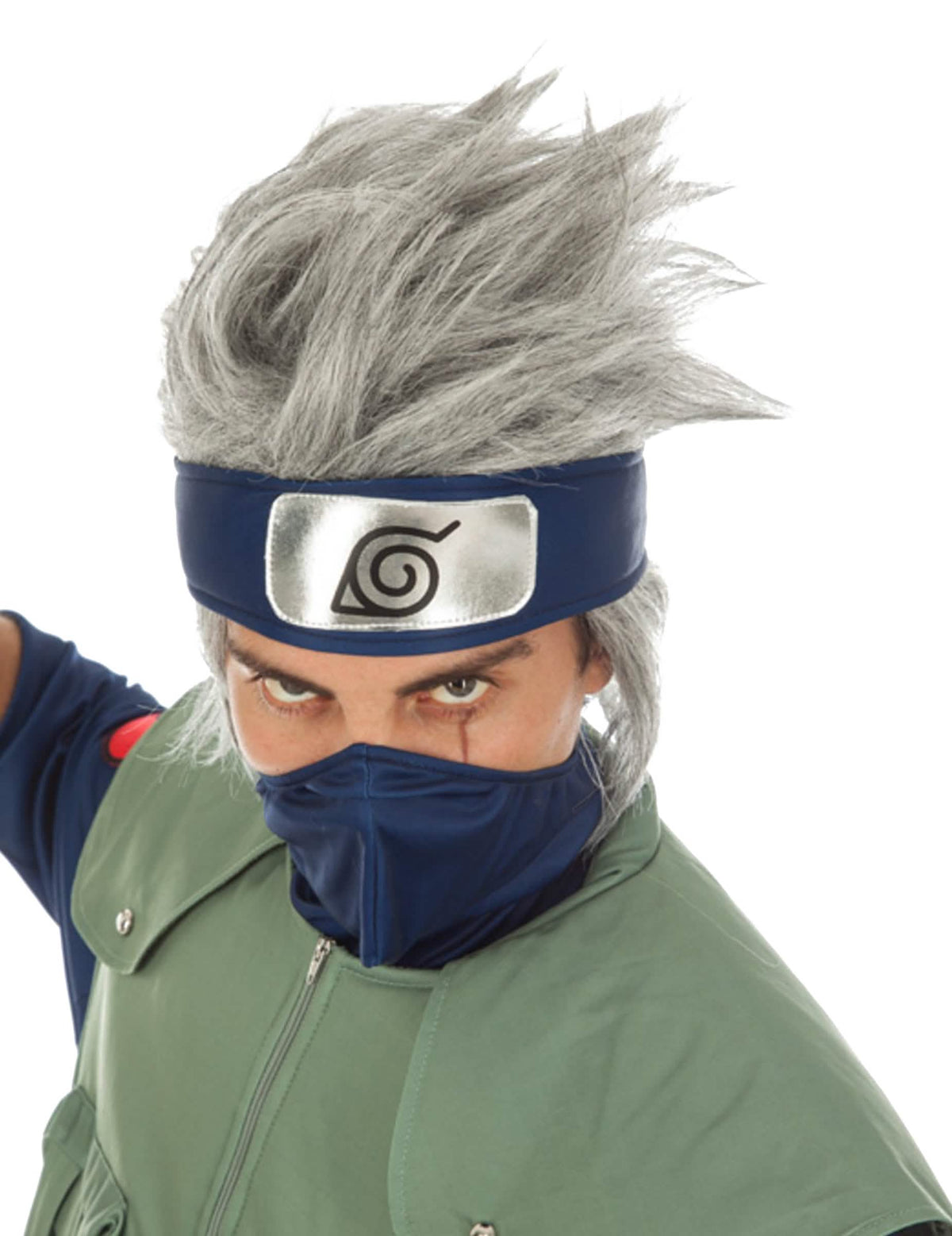 Sivá a strapatá parochňa Kakashi Hatake Naruto™ pre dospelého