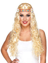 Dámska blondínka Hippie dlhá parochňa