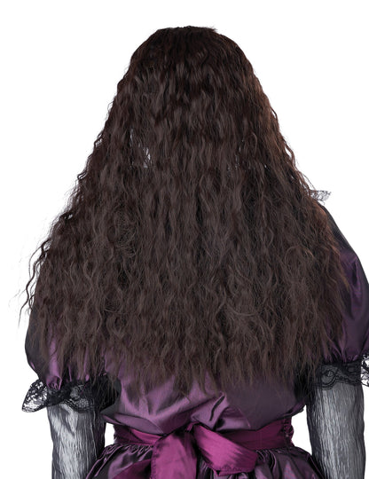 Detská brunetka písať parochňu