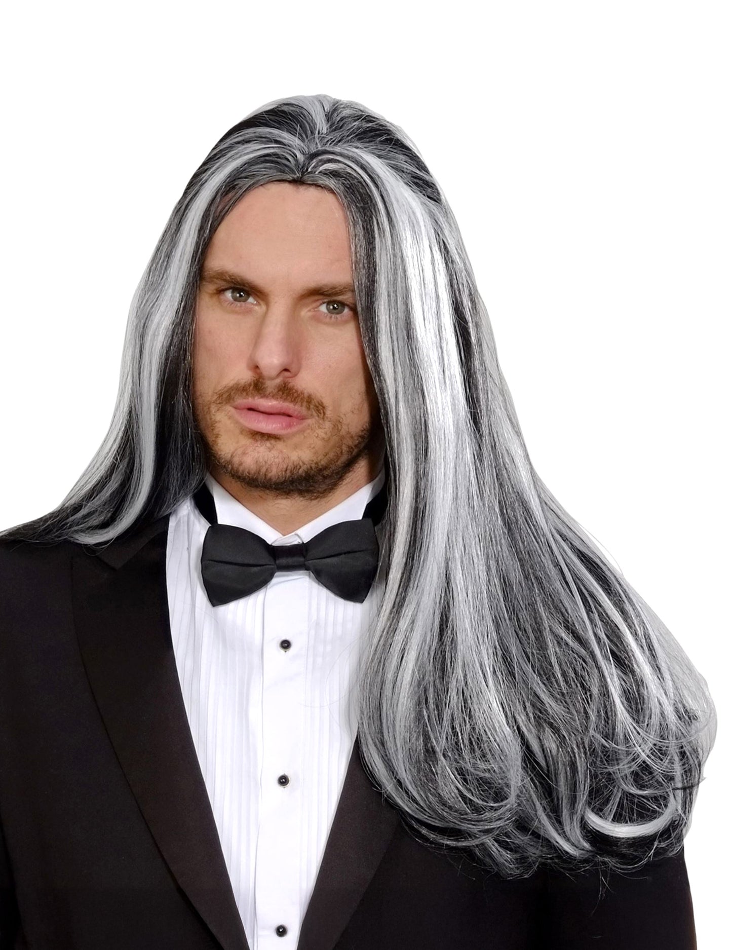 Dlhá Halloween s dvoma tónovými upírovými parochňou