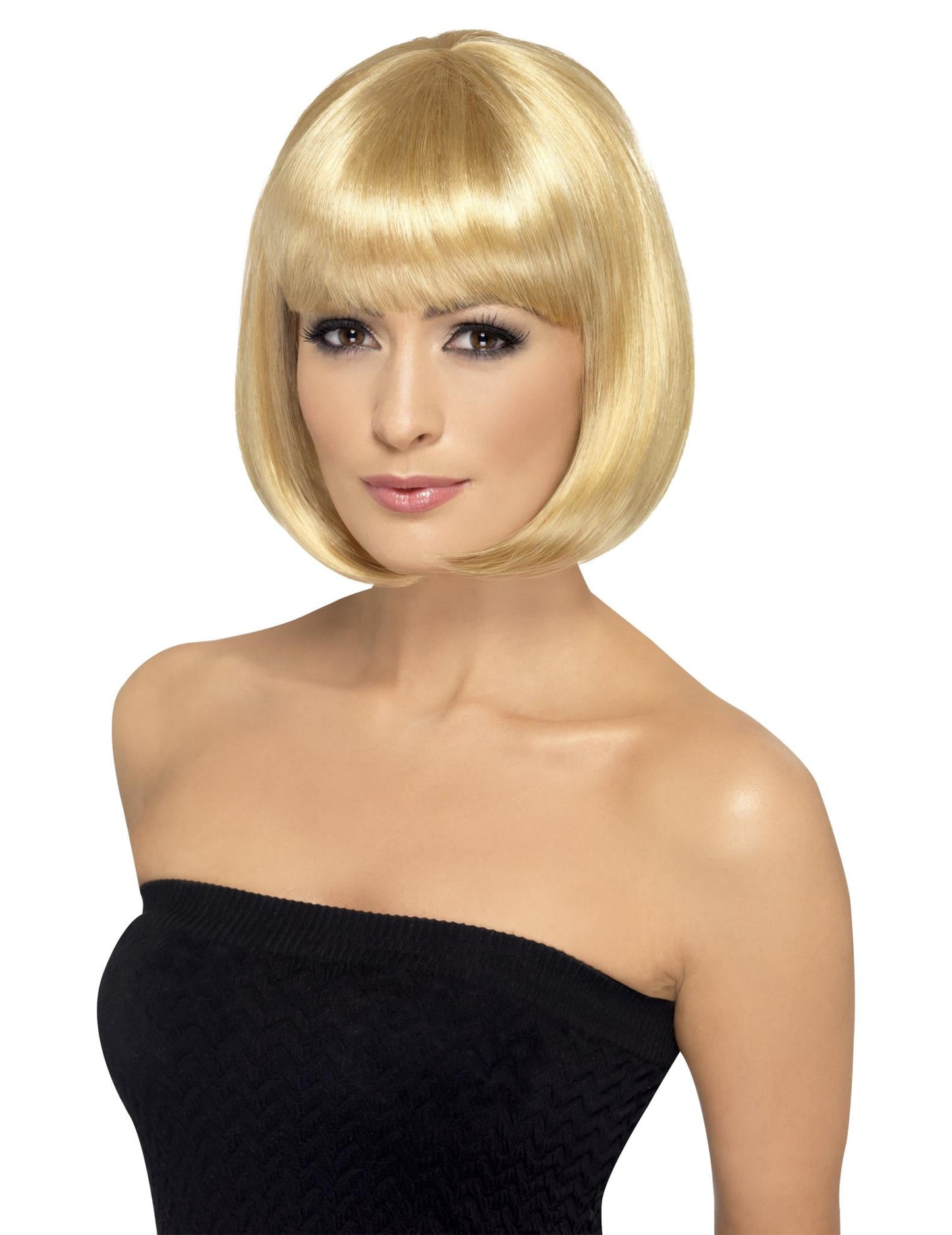 Luxusné luxusné blondínky s krátkym námestím s frede ženou