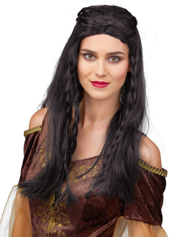 Dámska čierna parochňa