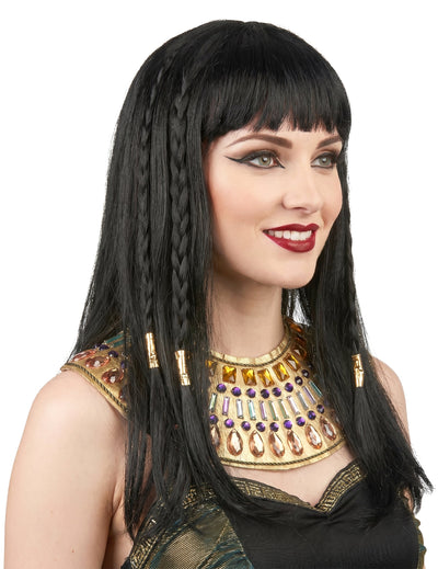 Egyptská žena kráľovná parochňa