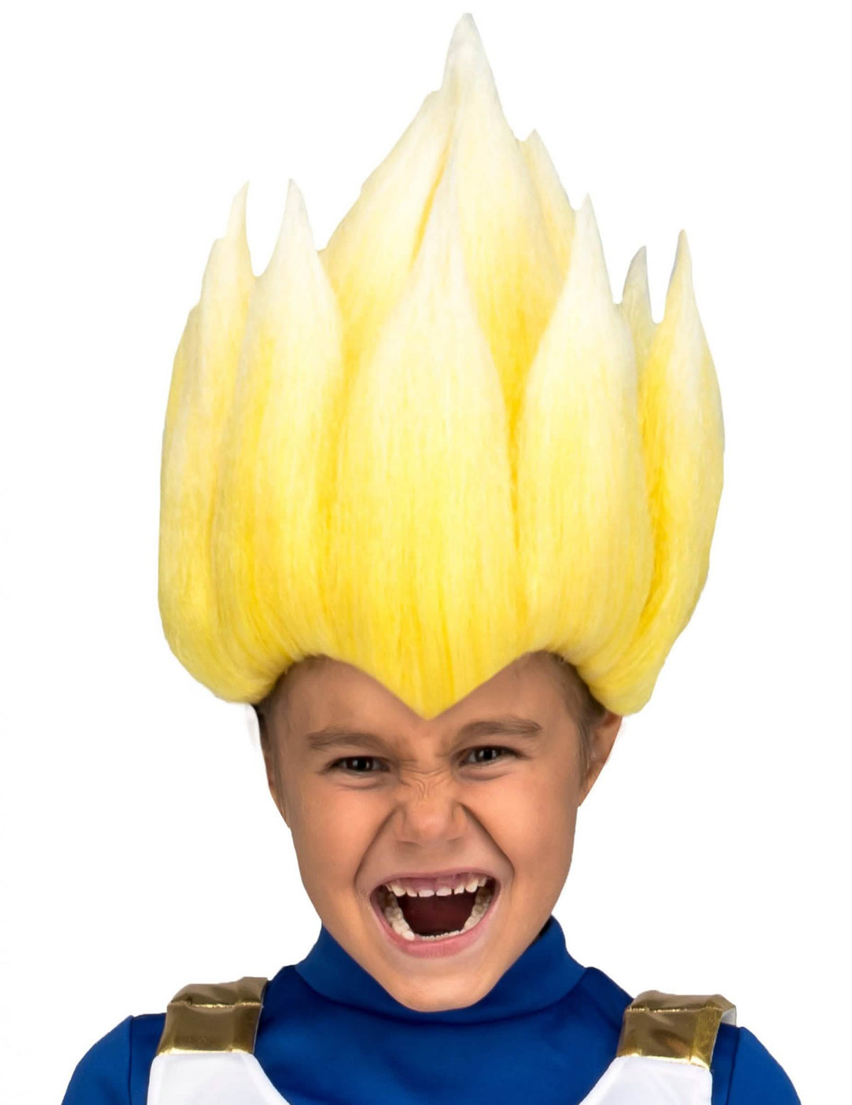 Parochňa Super Saiyan Vegeta Dragon Ball pre dieťa žltá