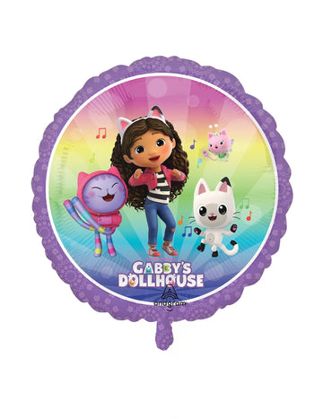 Malý hliníkový balón Gabby a Magic House 22 cm