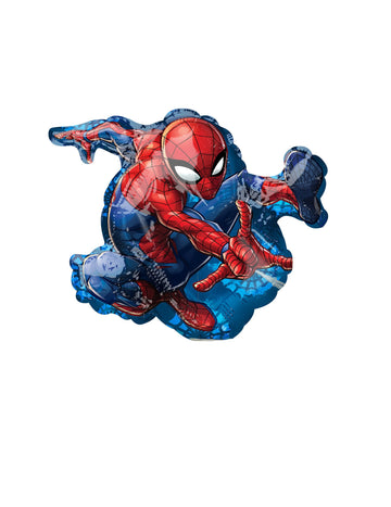 Malý hliníkový guľôčkový spiderman 25 cm
