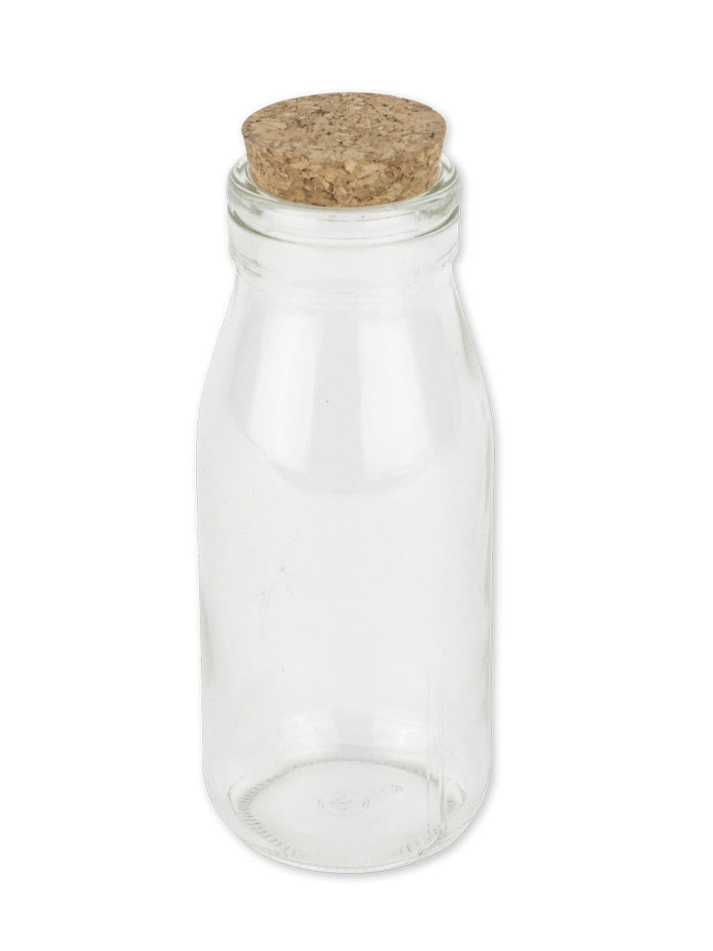 Bouteille en verre candy bar pour mariage avec bouchon en liège