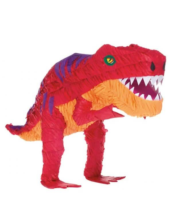 Piñata T-Rex pre dieťa červená