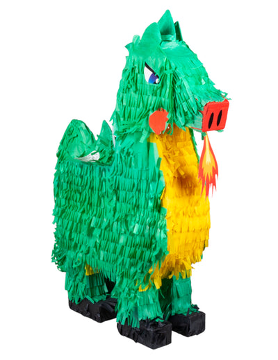 Piñata zelený drak 49 x 47 cm