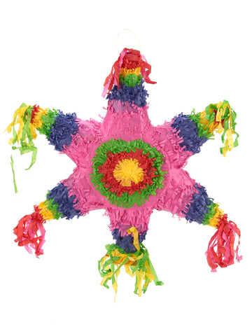 Piñata Etoile mexicaine pour fête multicolore