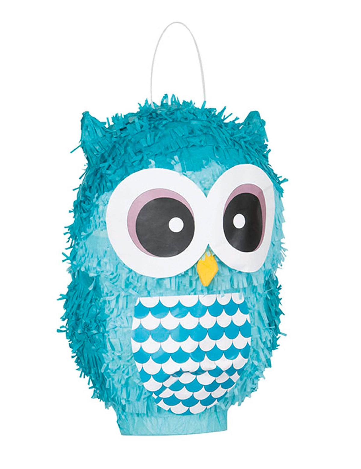 Piñata sova pre dieťa modrá