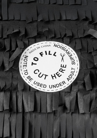 Strieborná holografická piñata, číslo 5, 40 x 28 x 8 cm na narodeniny