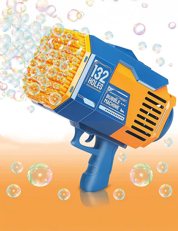 Bublinková pištoľ modrého mydla