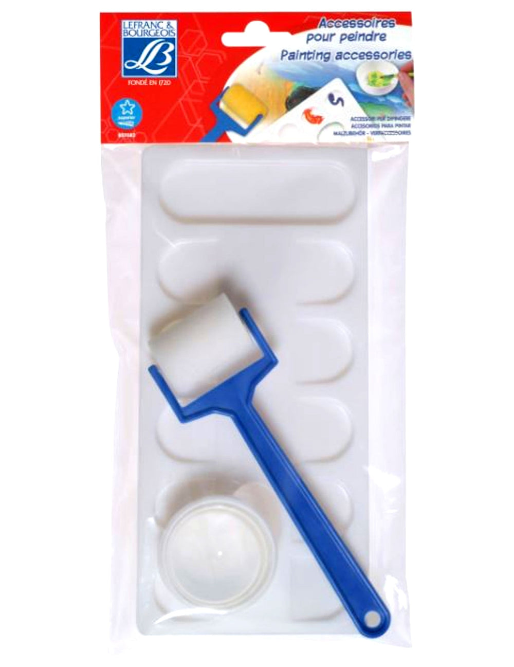 Vue du packaging des Accessoires pour peinture Lefranc et Bourgeois