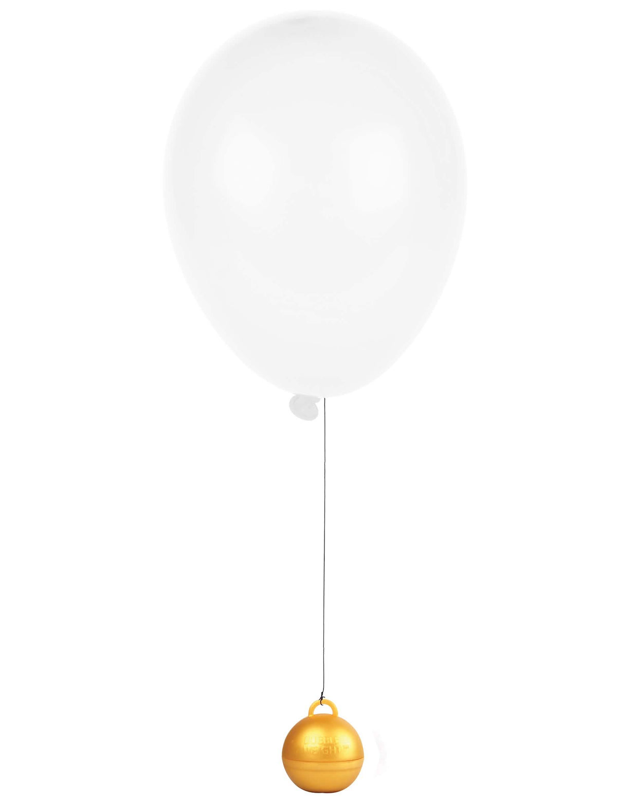 Závažie na balón s héliom zlatá farba