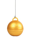 Poids pour ballon hélium couleur or
