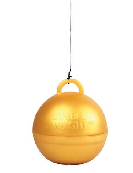 Závažie na héliový balón zlatá
