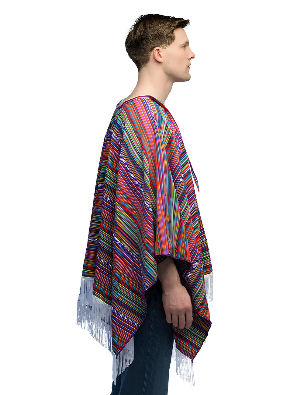 Vue de profil du Poncho Luz
