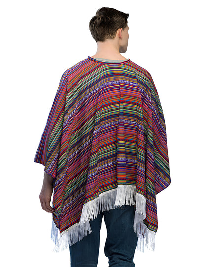 Viacfarebné pončo Luz