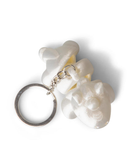 Prívesok na kľúče malé farebné zvieratká 