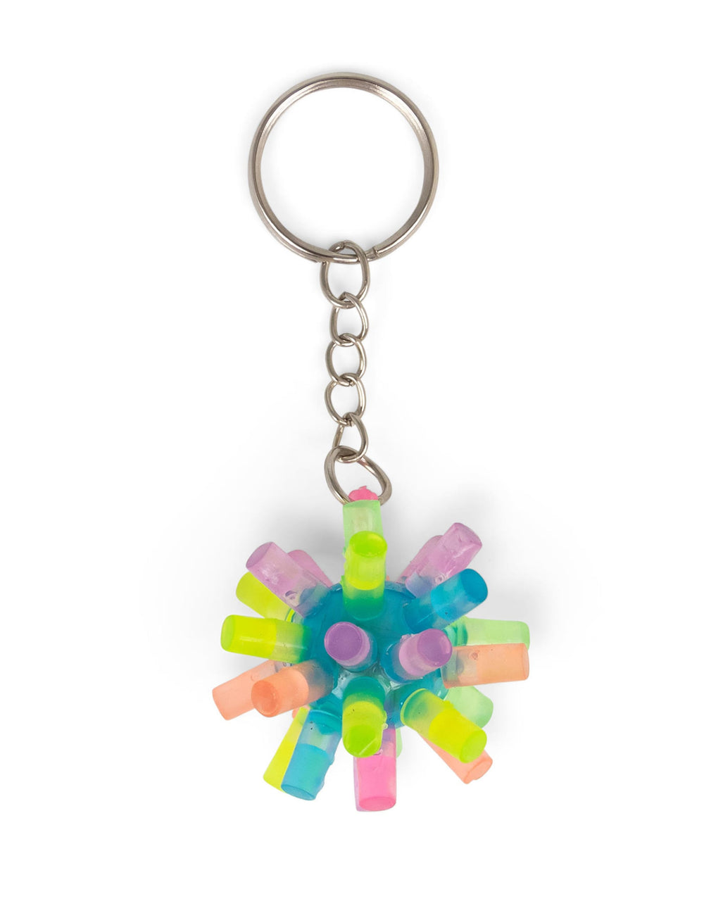 Vue de face du porte clés piquant lumineux