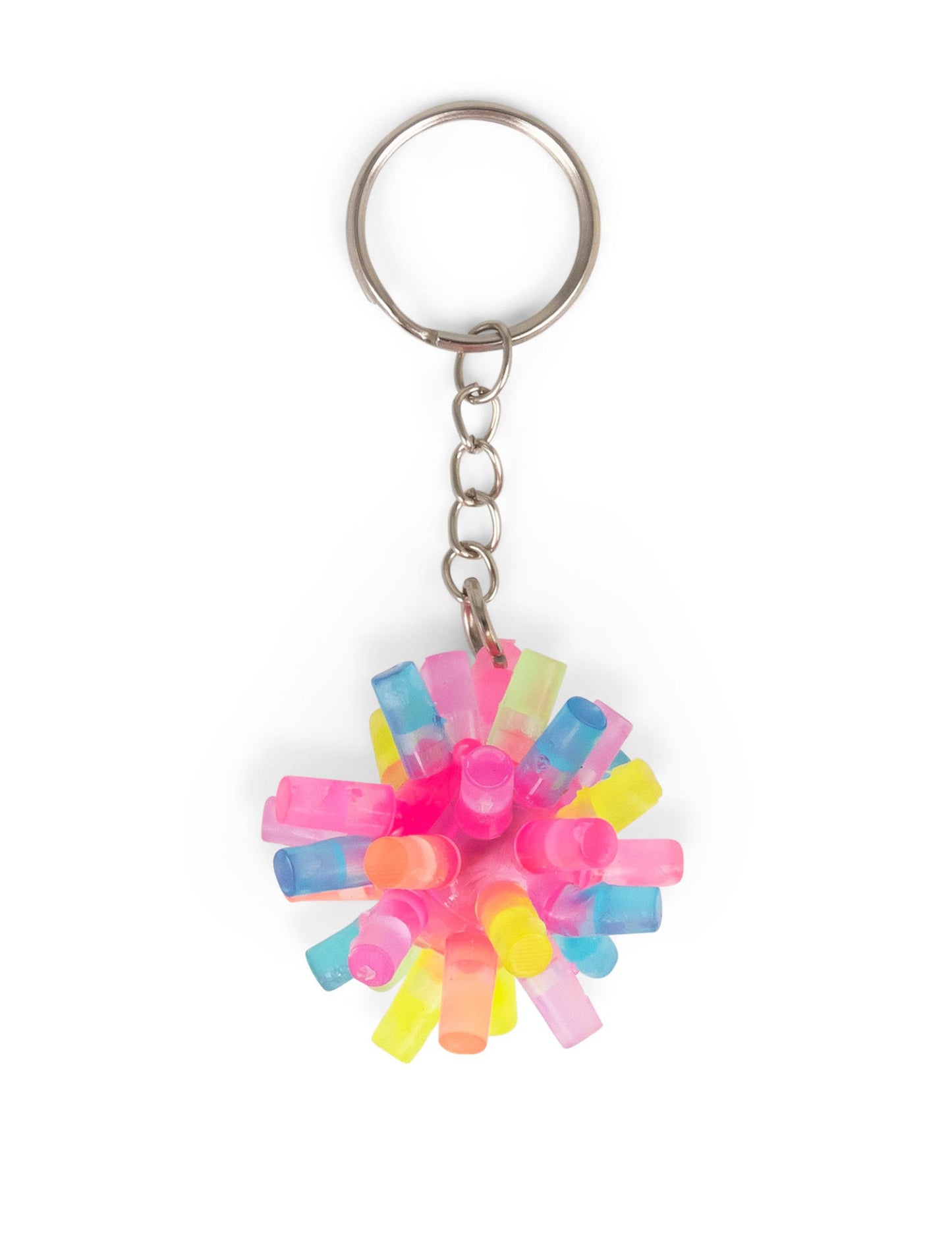 Svietiaca kľúčenka s hrotmi